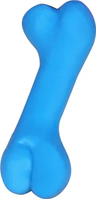 Produktbild von Hundeknochen-Kauspielzeug aus Gummi, bissfest, knochenförmiges Hundespielzeug als Geschenk