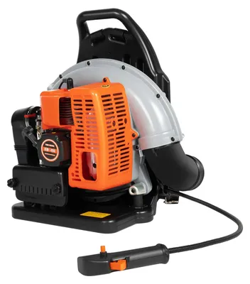 Obrázok produktu pre Ručný fúkač listov – benzínový, dvojtaktný motor – 2,7 kW – 63 cm³ – palivová nádrž 1,8 litra – vzduchom chladený