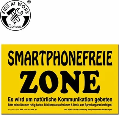 Obrázek produktu pro Corvus Kids at Work - zóna bez chytrých telefonů