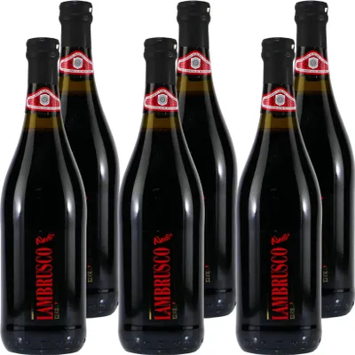 Produktbild von Linea Vini Neró Lambrusco di Modena -lieblich- (6 x 0,75L)