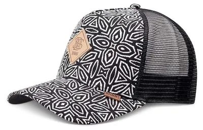 Zdjęcie produktu dla Czapka z daszkiem DJINNS Trucker Cap HFT Gothic Freestyle, wielokolorowa, czarna