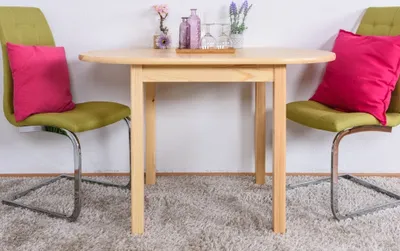 Produktbild von Runder Holztisch