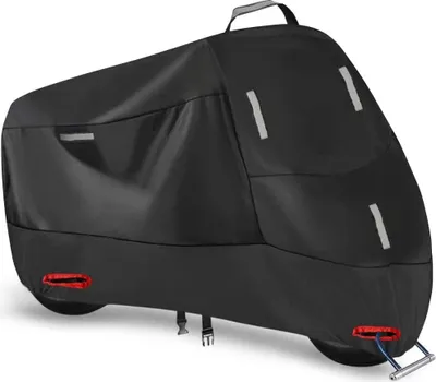 Produktbild von Motorrad Abdeckplane Outdoor Oxford Motorroller Abdeckung Roller Moped Motorradgarage Winterfest   (M: 200x90x100cm)