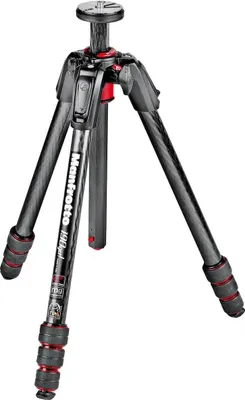 Immagine prodotto di Manfrotto MT190GOC4 treppiede Fotocamere digitali/film 3 gamba/gambe Nero, Rosso