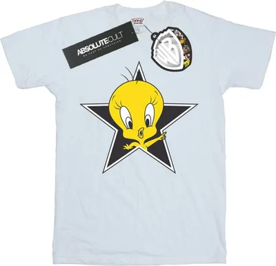 Obrázek produktu pro Looney Tunes - dámské tričko "Tweety Pie Star" BI31551 (XXL) (Bílá)
