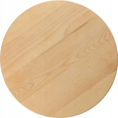 Produktbild von Lazy Susan Drehteller - Runde Servierplatte - Drehbar - Durchmesser 50 cm - Braun