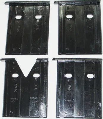 Produktbild von 4x  Gleitplatten Führungsplatten passend für Woodster LV 60 , Scheppach HL700 , KITY PV6000  Holzspalter Oben - bis Bj 2009