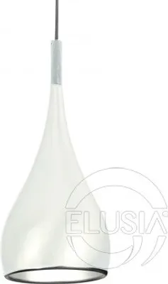 Produktbild von Zauber Pendelleuchte Weiß Ø16x150cm E27 60W höhenverstellbar