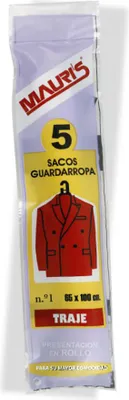 Image de Lot De 5 Sacs Housse Manteau Mauris Protection Optimale Pour Manteaux Longs - Hidalgo