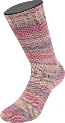 Produktbild von Lana Grossa - Meilenweit 100g Cotone Vegano Mango 4452 pink safrangelb flieder blaulila terrakotta orange hellgrau beige oliv