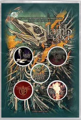 Zdjęcie produktu dla Lamb Of God Omens Naszywka