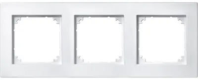 Produktbild von Merten M-PLAN-Rahmen 3fach 486319 polarweiß