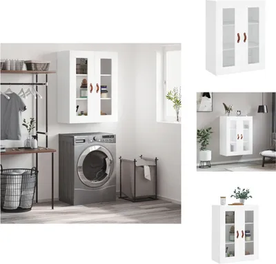 Produktbild von vidaXL Wandschrank Weiß 69,5x34x90 cm - Sideboards