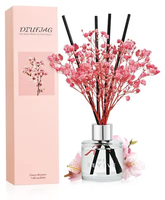 Obrázok produktu pre Difúzor s vôňou čerešňových kvetov, 8 tyčiniek, 50 ml