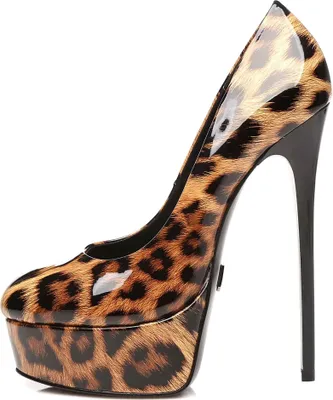 Produktbild von Giaro Pumps in Übergrößen Mehrfarbig  GALANA 1001 LEO SHINY große Damenschuhe