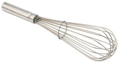 Edelstahl-Schneebesen 30 cm, spülmaschinengeeignet, mehrfarbig