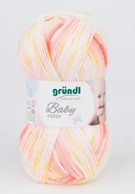 Produktbild von Gründl Babywolle Baby Color 50 g /150 m 70 % Polyacryl 30% Polyamid weich 01