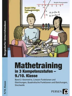 Obrázek produktu pro Mathetraining in 3 Kompetenzstufen - 9./10. Klasse