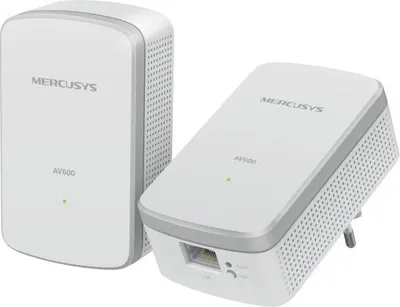 Image de Mercusys MP300 KIT Adaptateur réseau PowerLine 600 Mbit/s Ethernet/LAN Blanc 2 pièces