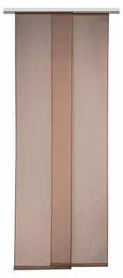Produktbild von Flächenvorhang „Max“:  Größe (HxB): 245x60cm Farbe: Braun