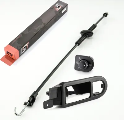 Produktbild von Türgriff innen Spiegelschalter Bowdenzug Set vorne links für VW Passat 3B 3BG B5