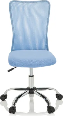 Obrázek produktu pro hjh OFFICE dětská otočná židle KIDDY NET I Dětská kancelářská židle, výškově nastavitelná, bez područek, síťovina