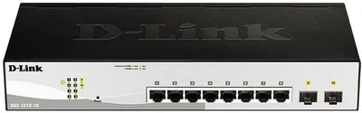 Immagine prodotto di Switch Smart+ D-Link DGS-1210-10 L2/L3