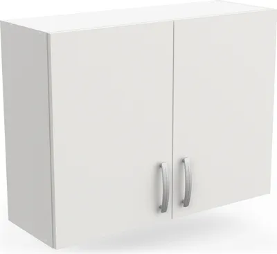 Produktbild von Hängeschrank >Nova< in matt weiss - 80x60x28cm (BxHxT)