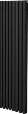 Obrázek produktu pro Oválný trubkový radiátor - 1800 mm x 480 mm - černý