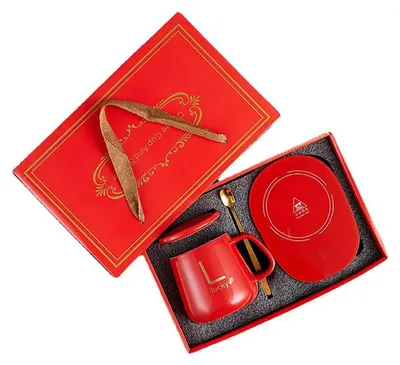 Immagine prodotto di APT Scaldatazze elettronico rosso + tazza