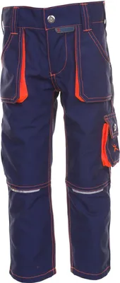 Obrázek produktu pro Kalhoty do pasu Basalt Neon Junior navy/orange velikost 110/116