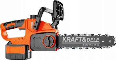 Zdjęcie produktu dla Piła Łańcuchowa 30,5 cm Akumulatorowa 4,0 Ah 1300W 4900 obr. Kraft&Dele