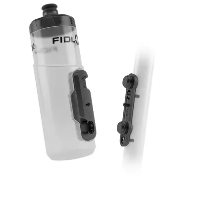Produktbild von Fidlock TWIST bottle 600 + bike base, Farbe:Transparent White