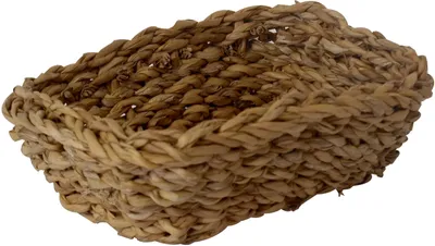 Produktbild von korb quadratisch hoch klein 18x18x14cm seagrass