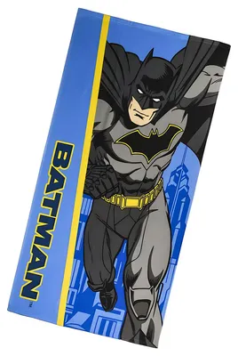 Obrázek produktu pro Ručník Batman 70x140cm - Plážový ručník Fast Dry Design