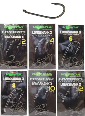 Produktbild von Korda Longshank X Karpfenhaken, Größe:4