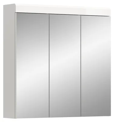 Produktbild von xonox.home Spiegelschrank Scout Spiegelglas / Weiß 80 x 79 x 18 cm