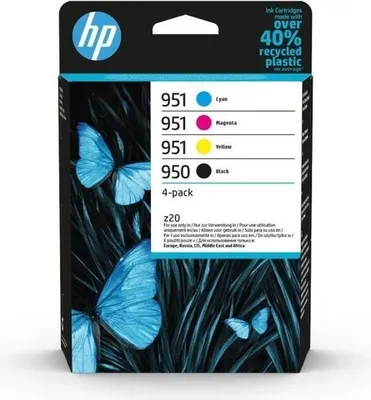 Produktbild von HP 950/951 Tintenpatronen Multipack, Original, OfficeJet Pro 8600, Schwarz, Cyan, Magenta, Gelb