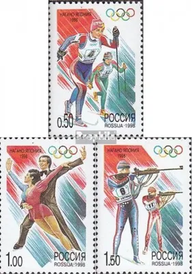 Produktbild von Briefmarken Russland 1998 Mi 643-645 (kompl.Ausg.) postfrisch Olympische Winterspiele 98