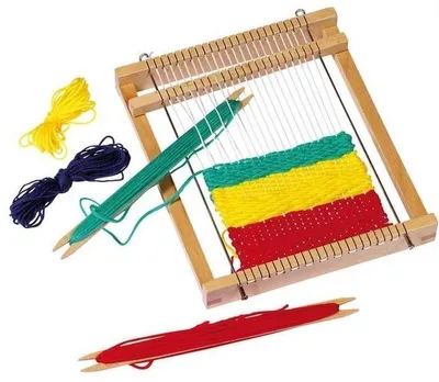 Image de Cadre à tisser en bois Goki