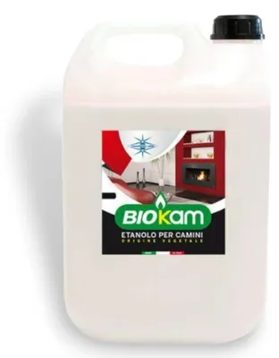 Zdjęcie produktu dla Płynny bioetanol do kominków i pieców na paliwo płynne z otwartym płomieniem – 5 litrów