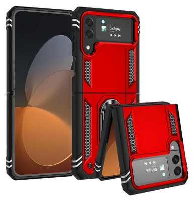 Produktbild von Armor Shield Handyhülle für Samsung Galaxy Z Flip 4 Hülle Ultra Hybrid Case Handy Schutzhülle