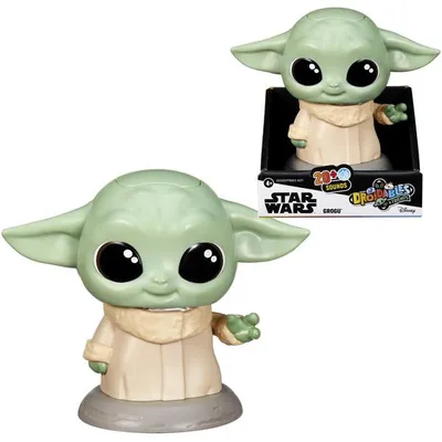 Image de STAR WARS : Grogu, figurines interactives "Droidables", Hasbro, G0259