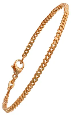 Produktbild von Goldkette Panzerkette Länge 21cm - Breite 2,5mm - 750-18 Karat Gold