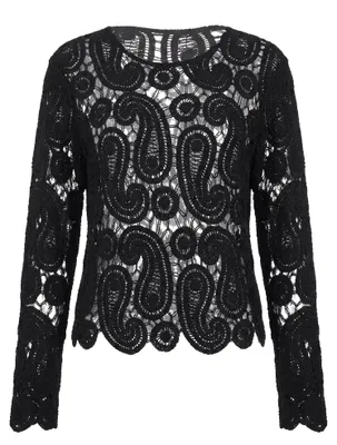 Immagine prodotto di Maglione da donna ALEIDA - nero, taglia XS