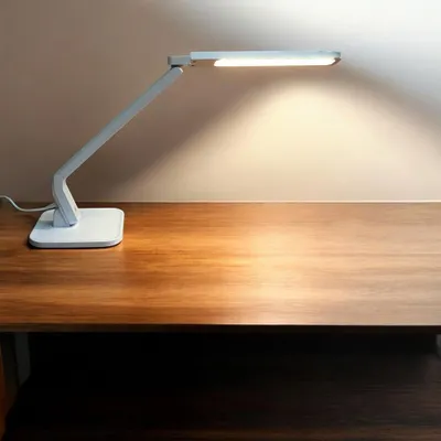 Produktbild von Moderne LED Tischleuchte JAN weiß USB Anschluß Touch Dimmer Schreibtischleuchte