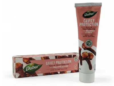 Produktbild von Dabur Herbal Clove Kräuterzahnpasta NELKE 100ml