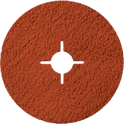 Produktbild von Fiberscheibe D125xBohrung22,23mm K.P80 Keramikkorn Max.Drehzahl12200U/min Metabo
