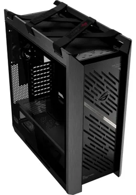 Zdjęcie produktu dla ASUS ROG Strix Helios II GX601S, Midi Tower, PC, Czarny, ATX, EATX, micro ATX, Mini-ITX, Aluminium, Szkło hartowane, Gaming