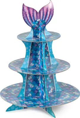 Produktbild von Meerjungfrau Muffin / Cupcake Etagere